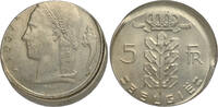 BELGIUM 5 Frank 1967 VL Boudewijn / Baudouin I - MINT ERROR / MISSLAG vz+ 60.69 £  +  13.00 £ shipping