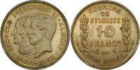 BELGIUM 10 Francs - Deux Belgas ESSAI / PATTERN 1930 FR Albert I vz- 169.06 £  +  13.00 £ shipping