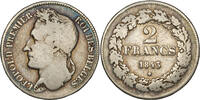 BELGIUM 2 Francs 1843 Leopold I s+ 238.41 £  +  13.00 £ shipping
