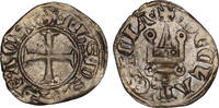 CRUSADER STATES BI Denier tournois Principality of Achaea - Philip of Savoy -