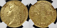 ENGLAND Guinea 1688 James II NGC XF 45 4,707.21 &pound; free shipping