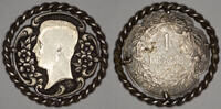 BELGIUM 1 Franc Trench Art / Love Token 1914 FR World War I - Albert I ss+ 72.75 &pound;  +  18.83 &pound; shipping