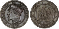 FRANCE Satirical Token on 10 Centimes 1862 A (re-engraved c. 1870) Secon... 81.31 &pound;  +  18.83 &pound; shipping