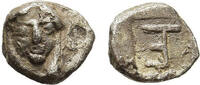 ANCIENT GREECE AR Tetartemorion c. 525-490 BC Ionia - Kolophon VF
