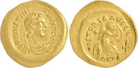 BYZANTINE EMPIRE AV Semissis Justinianus I - Constantinople Mint -