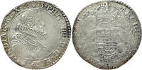 SPANISH NETHERLANDS ½ Ducaton Duchy of Brabant (Antwerp) - Philip IV - wide ruff collar type - RARE -