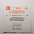 Suisse 1984 Medal 125 years Red Cross idea FDC