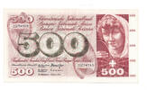 Suisse 500 Francs 500 Francs 1974 -
