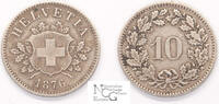 Suisse 10 Cents 1876 B 1876 10 Cents 1876 B ss+ 60.69 £  +  26.01 £ shipping