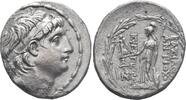 Seleucid tetradrachm (138&ndash;129 BC) Antiochus VII Euergetes ss+ 295.27 &pound;  +  10.27 &pound; shipping