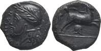Sicily. Hemilitra circa 370-350, Entella Campanian mercenaries. ss+ 188.29 &pound;  +  10.27 &pound; shipping