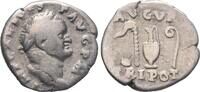 Rome Denarius 69-79. Vespasian. Very s 85.59 &pound;  +  10.27 &pound; shipping