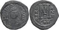 Constantinople Follis (527-565) JUSTINIAN I  68.47 &pound;  +  10.27 &pound; shipping