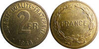 France, Gvt provisoire 2 Francs 1944 Philadelphie vz+ 104.03 £  +  11.14 £ shipping