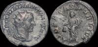 Roman antoninianus Trebonianus Gallus AR antoninianus Libertas standing left -