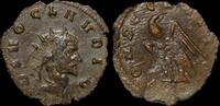 Roman antoninianus Divo Claudius II Gothicus billon antoninianus eagle standing facing -