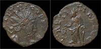 Roman antoninianus Tetricus I billon antoninianus Laetitia standing facing -