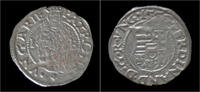 Hungary denar Hungary Ferdinand I AR denar 1556 K-B -