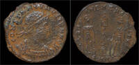 Roman half follis Constantine II half follis -