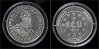 Belgium 5 ecu Belgium 5 ecu 1987 Karel V -