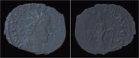 Roman antoninianus Tetricus I billon antoninianus Laetitia standing left -