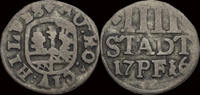Hildesheim Stadt 4 pfennig Germany Hildesheim Stadt 4 pfennig 1716 -