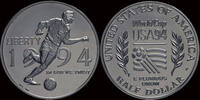 USA 1/2 dollar USA 1/2 dollar 1994- Worldcup USA 1994- Football-UNC -