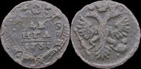 Russia 1 denga Russia Anna Ivanova 1 denga 1731 -