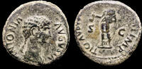 Roman dupondius Antonia Minor, Augusta AE dupondius Claudius standing facing -