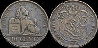 Belgium 10 centimes Belgium Leopold I 10 centiem 1832 -