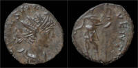 Roman antoninianus Tetricus II billon antoninianus Tetricus standing left -