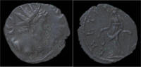 Roman antoninianus Tetricus I billon antoninianus Laetitia standing left -