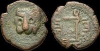 Italy AE 1/6 follaro Italy Messina Guglielmo II AE 1/6 follaro -