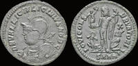 Roman AE follis Licinius II, as Caesar AE follis Jupiter standing left -