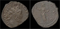 Roman antoninianus Tetricus I billon antoninianus Pax standing left -