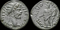 Pisidia AE22 Pisidia Antioch Septimius Severus AE22 female figure standing left -