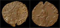 Roman antoninianus Tetricus I billon antoninianus Laetitia standing left -