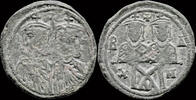 byzantine AE follis Leo IV the Khazar, with Constantine VI, Leo III, and Constantine V AE follis -