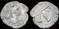 Byzantine AR siliqua or scripulum Time of Justinian I AR siliqua or scripulum -