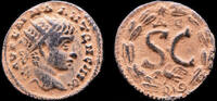 Syria AE20 Syria Antioch ad Orontem Elagabalus AE20 Large S C -