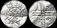 Netherlands Netherlands Friesland Hermann von Kalvelage AR denar denar 1020-1051AD VF+