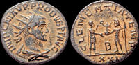 Roman antoninianus 276-282AD Probus AE antoninianus emperor receiving Vi... 77.16 £59.82 £  +  17.34 £ shipping