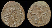 Roman antoninianus Tetricus I billon antoninianus Salus standing left -