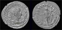 Roman antoninianus Trajan Decius AR antoninianus Genius standing left -