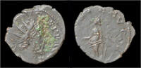 Roman antoninianus Tetricus I billon antoninianus Laetitia standing left -