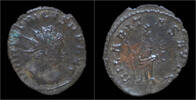 Roman antoninianus Tetricus I billon antoninianus Hilaritas standing left -