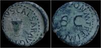 Roman quadrans Claudius AE quadrans -