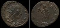 Roman antoninianus Claudius II Gothicus billon antoninianus Spes standing left -