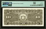 El Salvador 10 Pesos SPECIMEN 1918 Pick-S177s2 GEM UNC PMG 65 EPQ