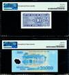 10 Jeon 1962 South Korea  & Vietnam 20,000 Dong 2016 GEM UNC PMG 65 & 67 EPQ